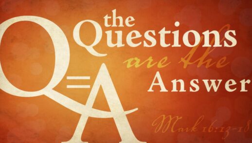 "The Questions are the Answer" Traditional Service Livestream